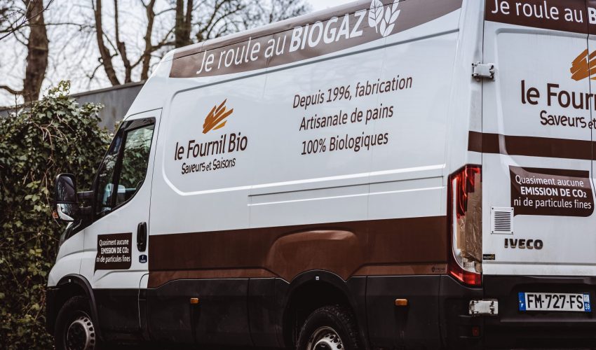 Camionnette Biogaz