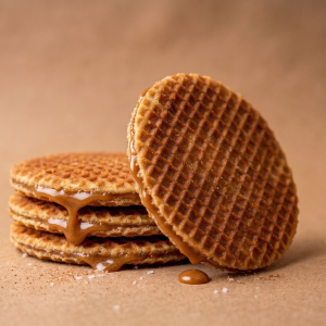 Gaufres fourrées speculoos x5